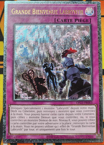 Big Welcome Labrynth [OP23-FR003] [FRENCH] Ultimate Rare - Card Brawlers | Quebec | Canada | Yu-Gi-Oh!