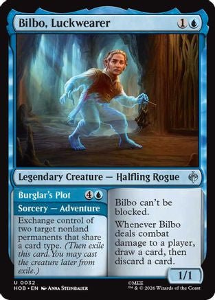 Bilbo, Luckwearer (HOB-032) - The Hobbit - Card Brawlers