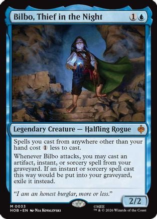 Bilbo, Thief in the Night (HOB-033) - The Hobbit Foil - Card Brawlers