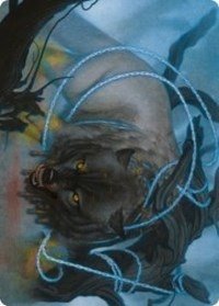 Bind the Monster Art Card [Kaldheim Art Series] - Card Brawlers
