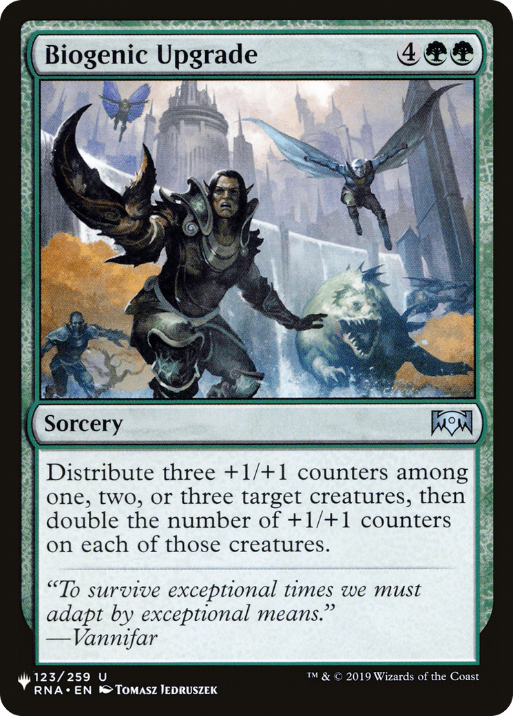 Biogenic Upgrade [The List] - Card Brawlers