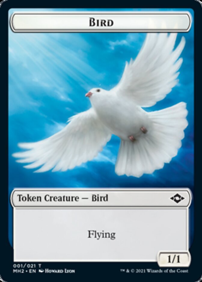 Bird // Treasure (20) Double - Sided Token [Modern Horizons 2 Tokens] - Card Brawlers