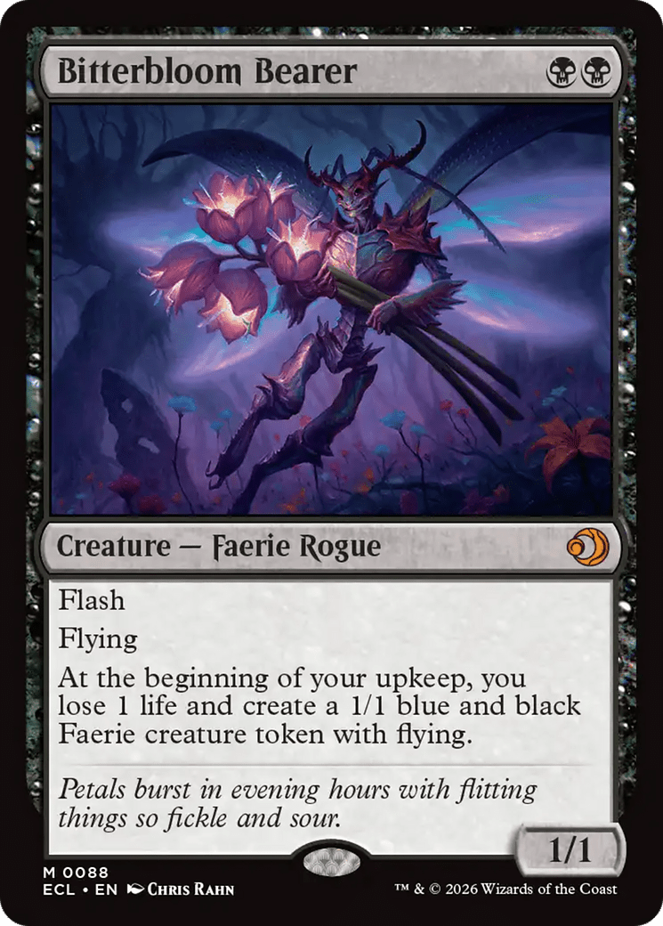 Bitterbloom Bearer [Lorwyn Eclipsed] - Card Brawlers