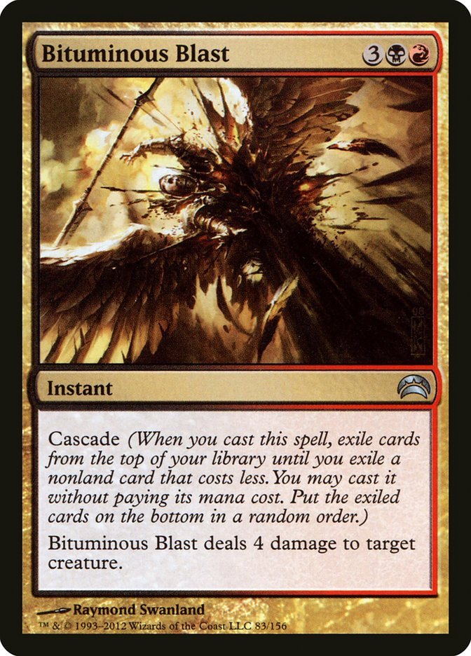 Bituminous Blast [Planechase 2012] - Card Brawlers