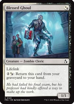 Blessed Ghoul (FRA-123) - Reality Fracture Foil - Card Brawlers