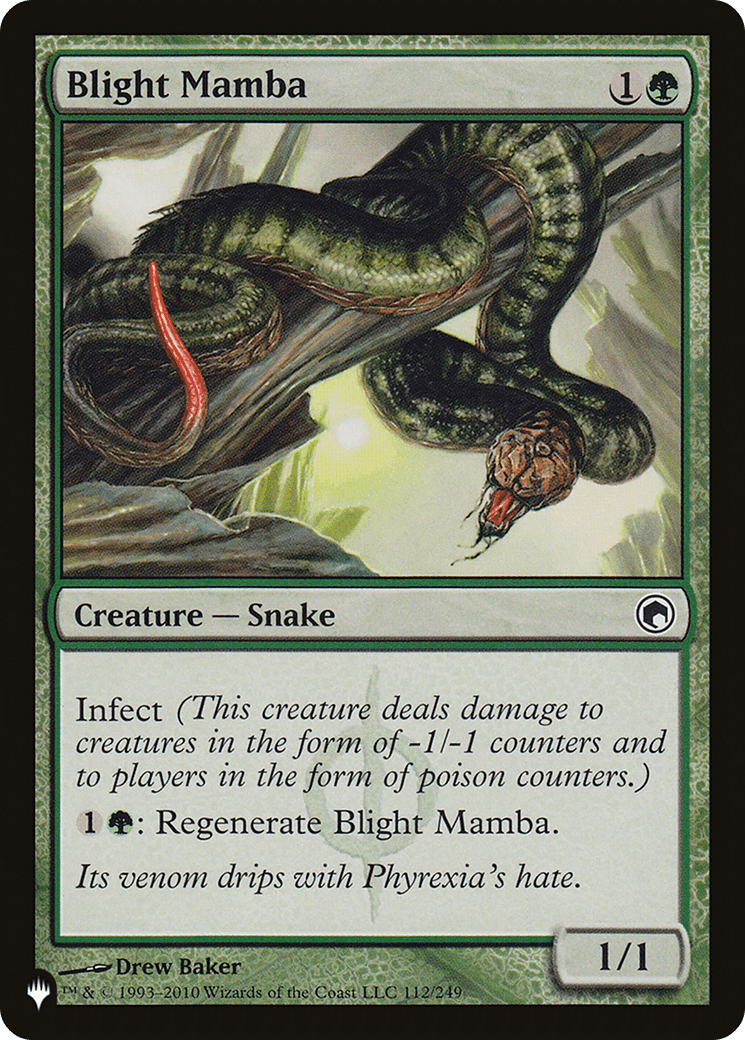 Blight Mamba [The List] - Card Brawlers