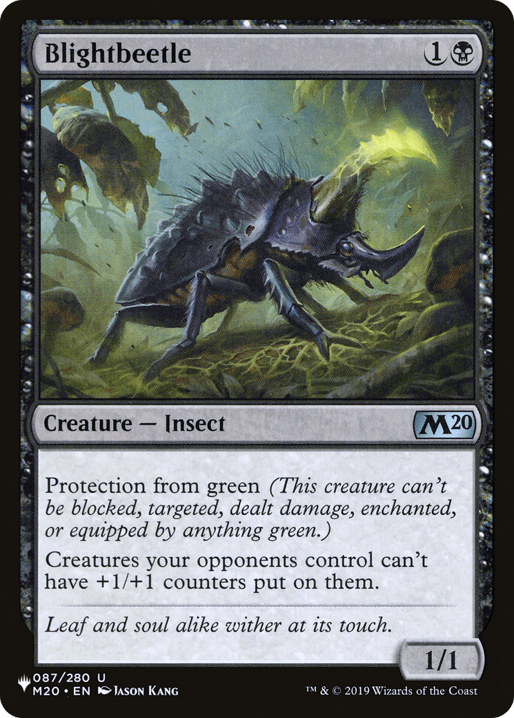 Blightbeetle [The List] - Card Brawlers