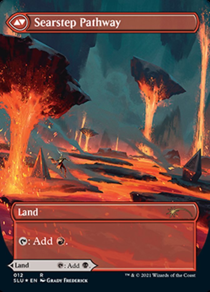 Blightstep Pathway // Searstep Pathway (Borderless) [Secret Lair: Ultimate Edition 2] - Card Brawlers