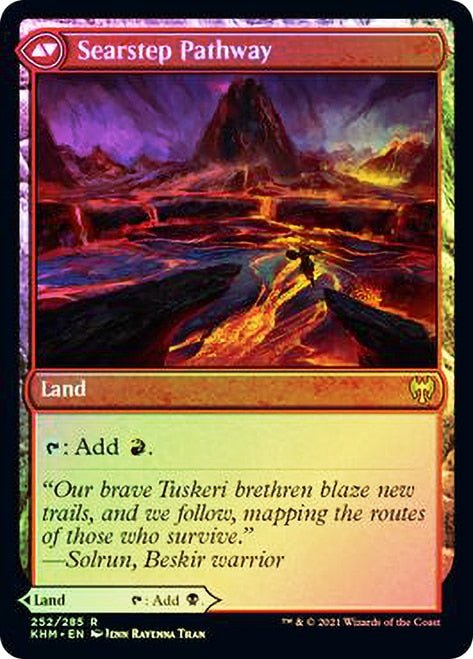 Blightstep Pathway // Searstep Pathway [Kaldheim Prerelease Promos] - Card Brawlers