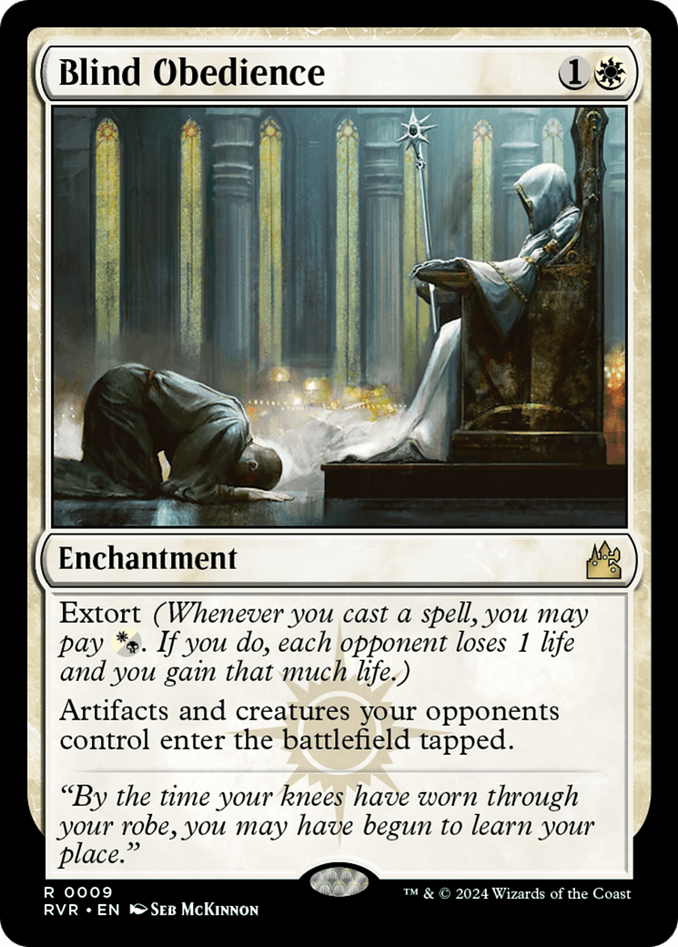 Blind Obedience [Ravnica Remastered] - Card Brawlers