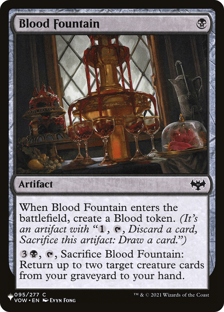 Blood Fountain [The List] - Card Brawlers