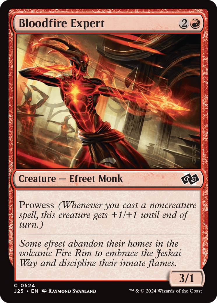 Bloodfire Expert [Foundations Jumpstart] - Card Brawlers