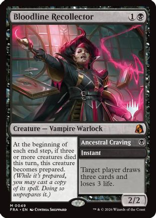 Bloodline Recollector (PPFRA-049) - Promo Pack: Reality Fracture - Card Brawlers