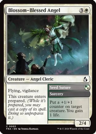 Blossom-Blessed Angel (FRA-003) - Reality Fracture - Card Brawlers