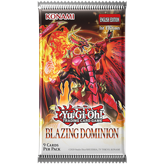 Yu-Gi-Oh! - Blazing Dominion - Booster Pack - Yu-Gi-Oh! - Card Brawlers | Quebec | Canada |