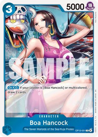 Boa Hancock (OP13-051) - Carrying On His Will Foil - Card Brawlers