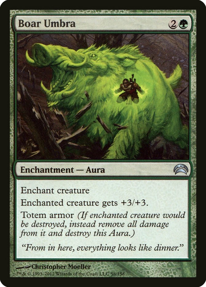 Boar Umbra [Planechase 2012] - Card Brawlers