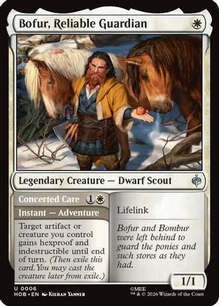 Bofur, Reliable Guardian (HOB-006) - The Hobbit Foil - Card Brawlers
