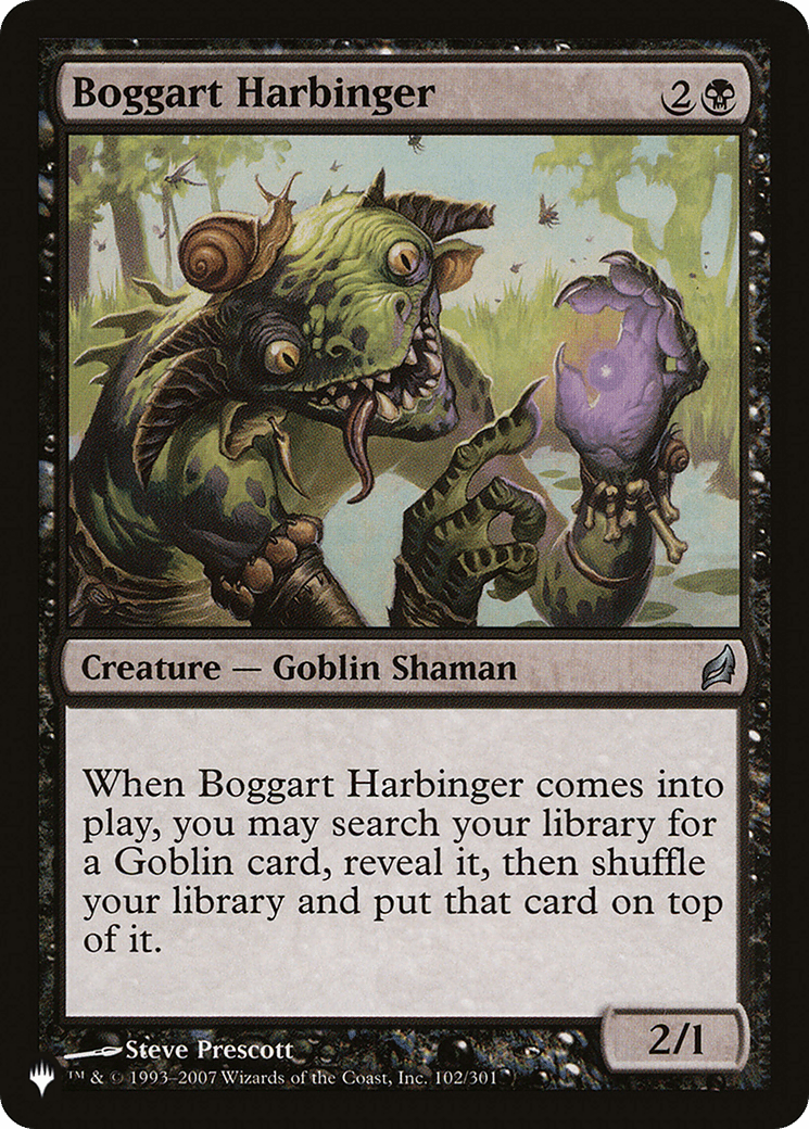 Boggart Harbinger [The List] - Card Brawlers