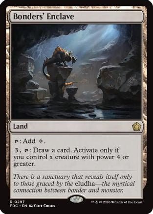 Bonders' Enclave (FDC-297) - Commander: Foundations - Card Brawlers