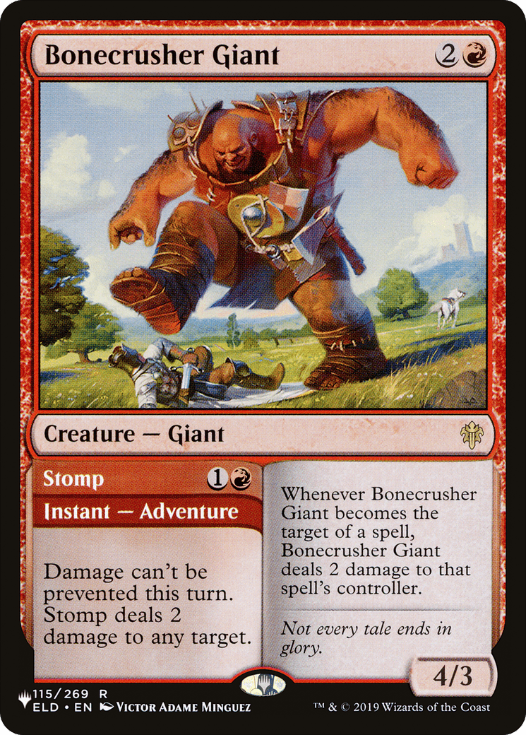 Bonecrusher Giant [The List] - Card Brawlers