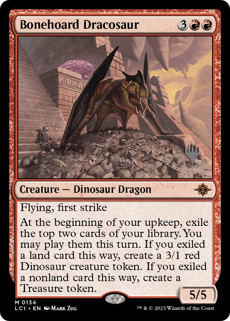 Bonehoard Dracosaur (Promo Pack) [The Lost Caverns of Ixalan Promos] - Card Brawlers