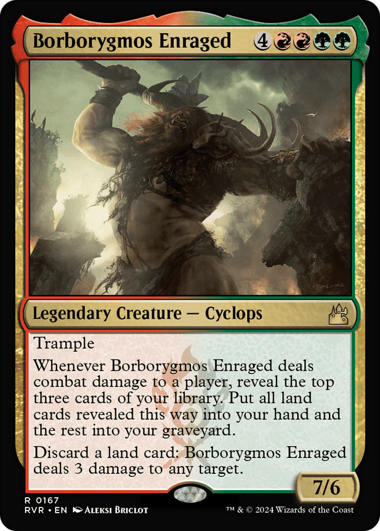Borborygmos Enraged [Ravnica Remastered] - Card Brawlers