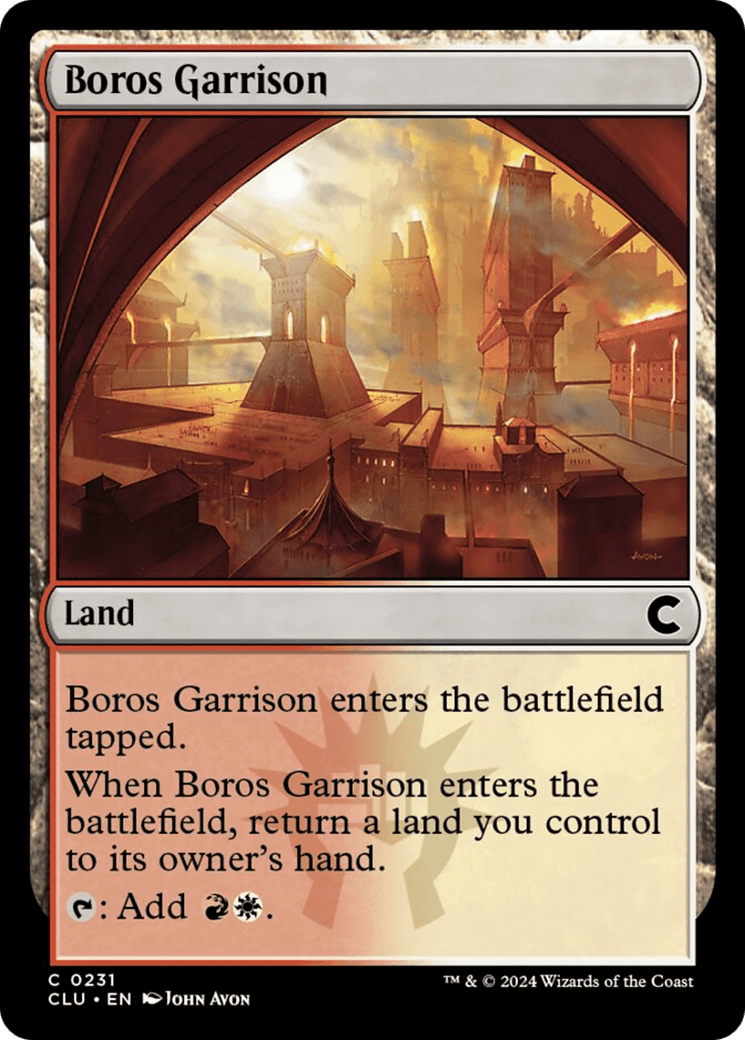 Boros Garrison [Ravnica: Clue Edition] - Card Brawlers