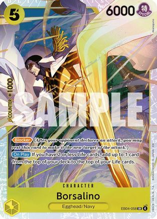 Borsalino (EB04-058) - Adventure on Kami's Island Foil - Card Brawlers