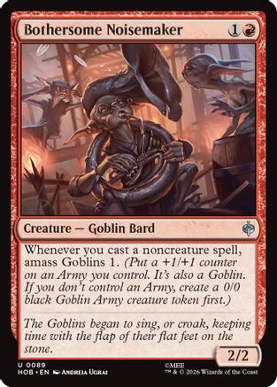 Bothersome Noisemaker (HOB-089) - The Hobbit Foil - Card Brawlers