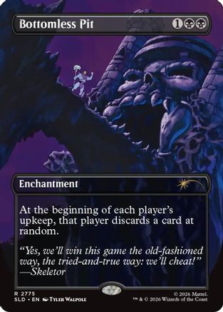 Bottomless Pit (2775) (SLD-2775) - Secret Lair Drop Series Foil - Card Brawlers