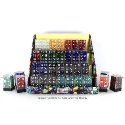 Chessex - Translucent Dice Box (36 dice) 12D6 Dice Block - Card Brawlers | Quebec | Canada | Yu-Gi-Oh!