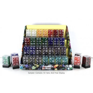Chessex - Translucent Dice Box (36 dice) 12D6 Dice Block - Card Brawlers | Quebec | Canada | Yu-Gi-Oh!