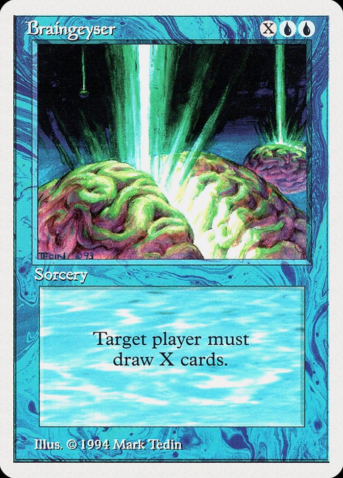 Braingeyser [Summer Magic / Edgar] - Card Brawlers