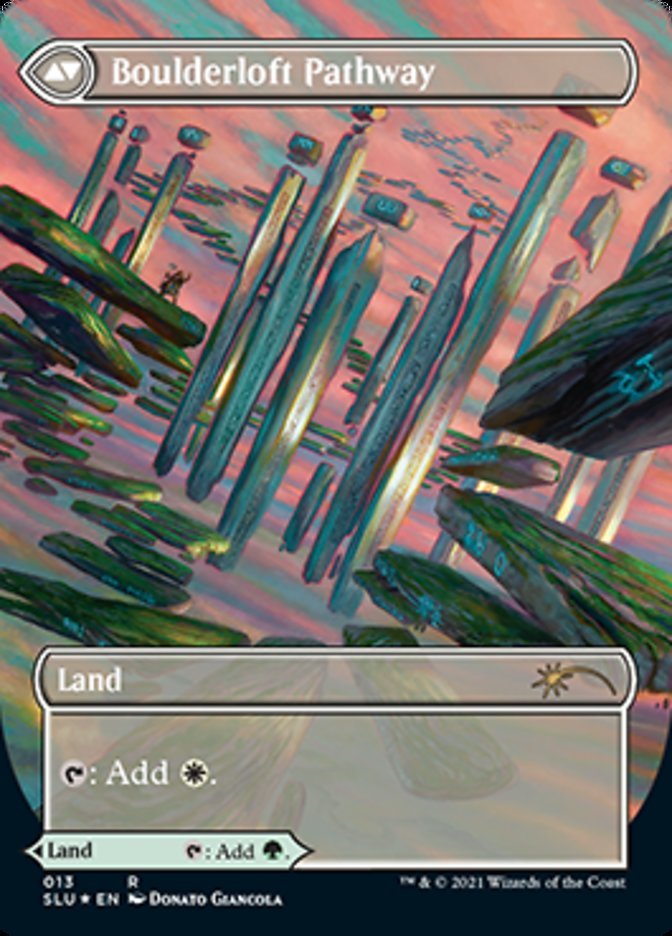 Branchloft Pathway // Boulderloft Pathway (Borderless) [Secret Lair: Ultimate Edition 2] - Card Brawlers