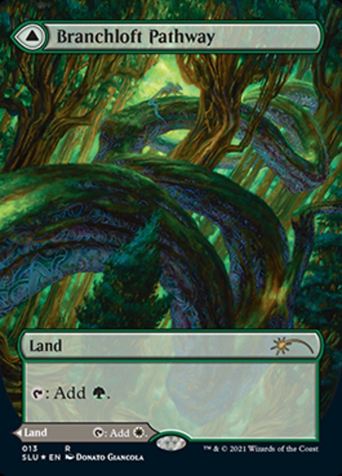 Branchloft Pathway // Boulderloft Pathway (Borderless) [Secret Lair: Ultimate Edition 2] - Card Brawlers
