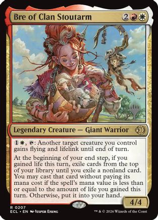 Bre of Clan Stoutarm (PPECL-207) - Promo Pack: Lorwyn Eclipsed - Card Brawlers