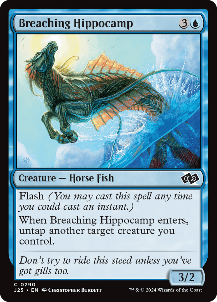Breaching Hippocamp [Foundations Jumpstart] - Card Brawlers