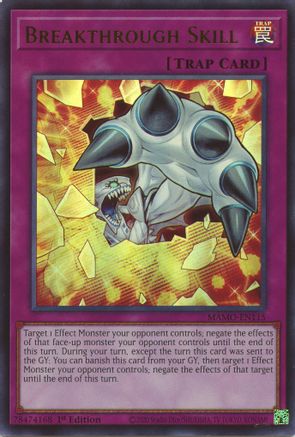 Breakthrough Skill (MAMO-EN115) - Magnificent Monsters 1st Edition - Card Brawlers