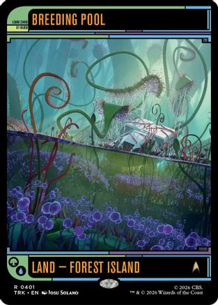 Breeding Pool (TRK-401) - Star Trek Foil - Card Brawlers
