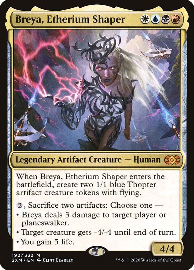 Breya, Etherium Shaper [Double Masters] - Card Brawlers