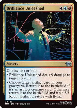 Brilliance Unleashed (TMT-141) - Teenage Mutant Ninja Turtles - Card Brawlers