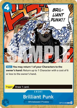 Brilliant Punk (OP13-059) - Carrying On His Will - Card Brawlers