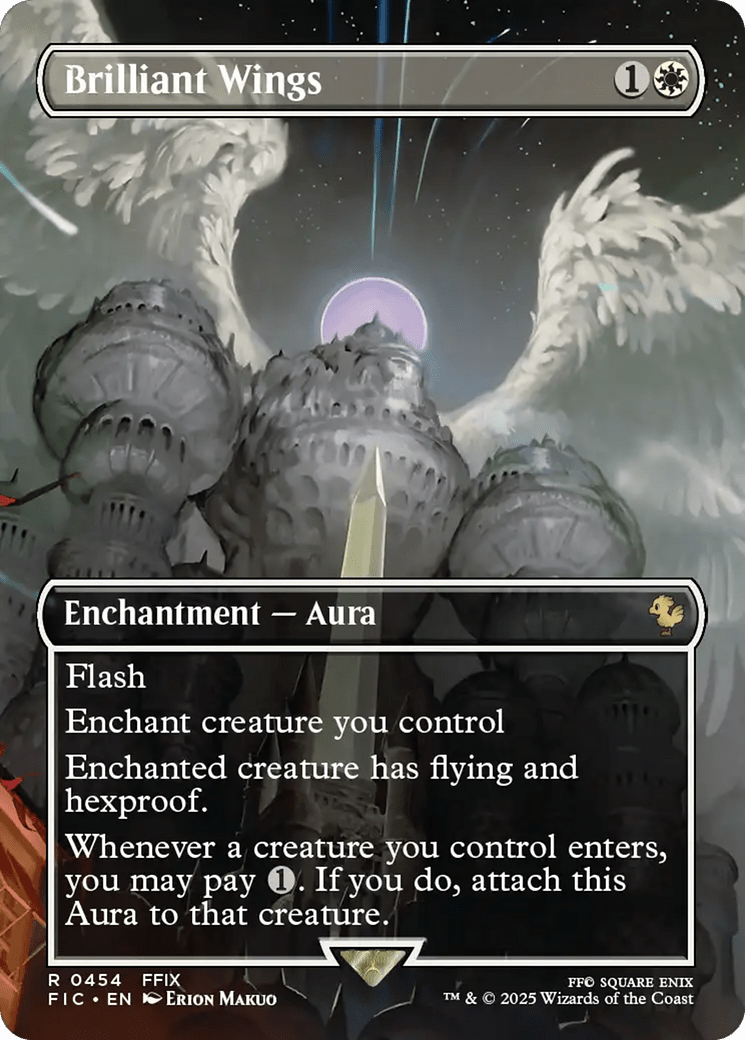 Brilliant Wings (Borderless) [FINAL FANTASY Commander] - Card Brawlers