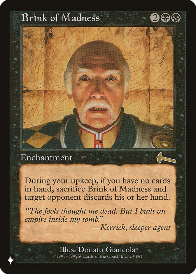 Brink of Madness [The List] - Card Brawlers