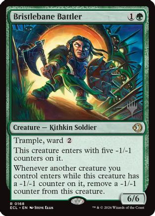Bristlebane Battler (PPECL-168) - Promo Pack: Lorwyn Eclipsed - Card Brawlers