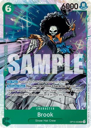 Brook (OP15-032) (OP15-032) - Adventure on Kami's Island Foil - Card Brawlers