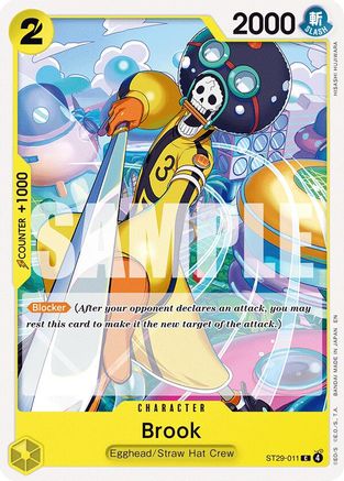 Brook (ST29-011) - Starter Deck 29: Egghead - Card Brawlers