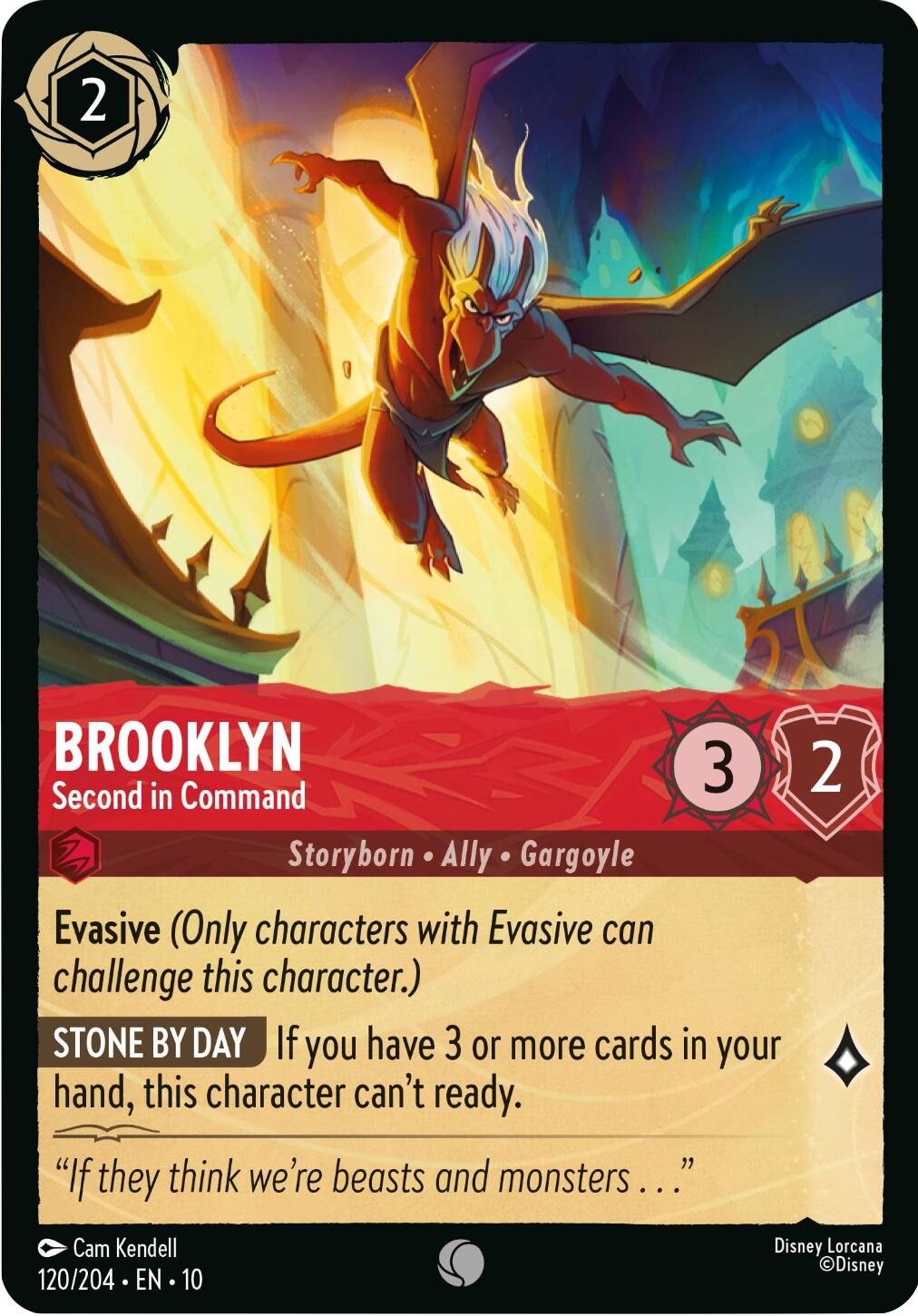 Brooklyn - Second in Command (120/204) [Whispers in the Well] - Card Brawlers