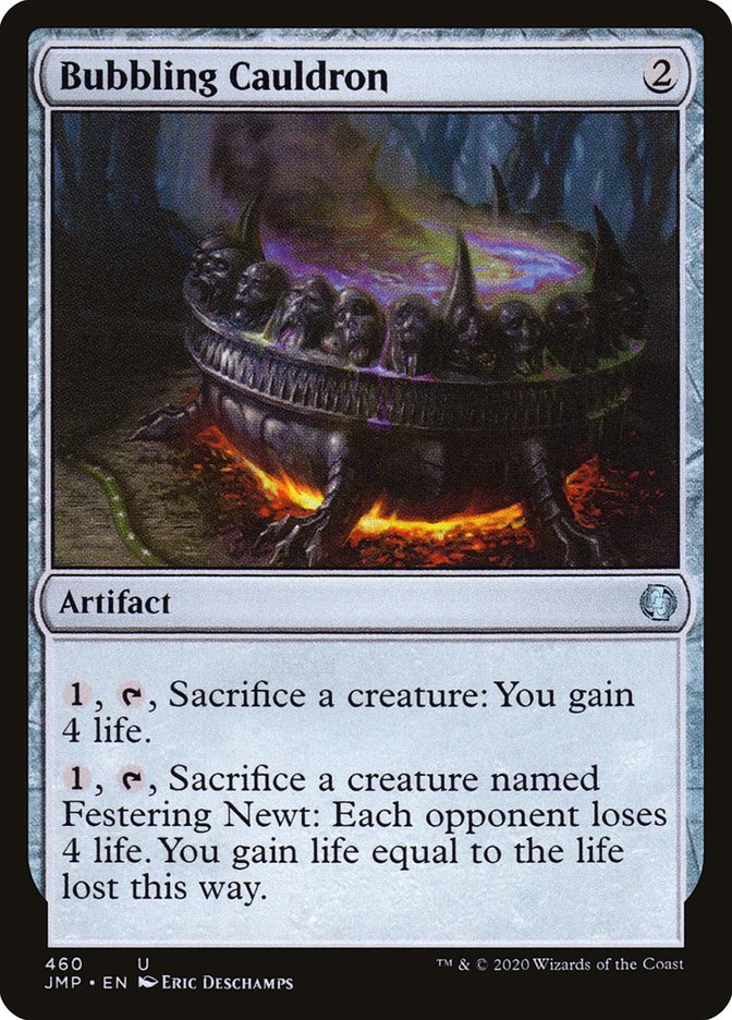 Bubbling Cauldron [Jumpstart] - Card Brawlers